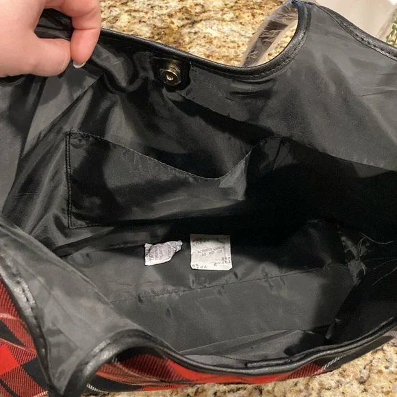 Victoria’s Secret Plaid Tote Bag - Picture 4 of 7